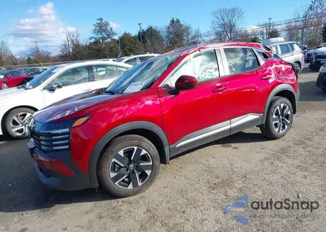 2025 Nissan Kicks Sv Intelligent Awd z USA, uszkodzony, nr VIN 3N8AP6CB2SL322407